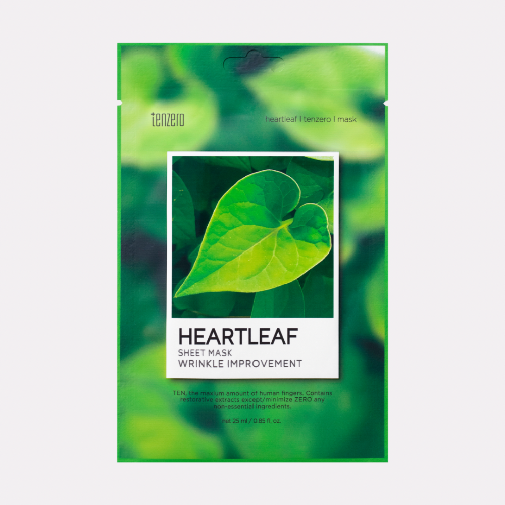 Heart Leaf  Face Sheet Mask (25ml)