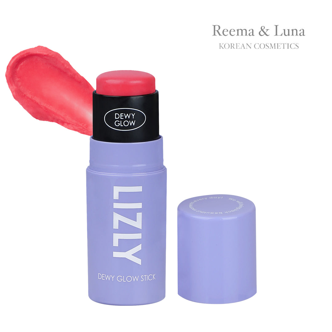 Lizly Vegan Dewy Glow Color Stick 02 Pink(6.5g)